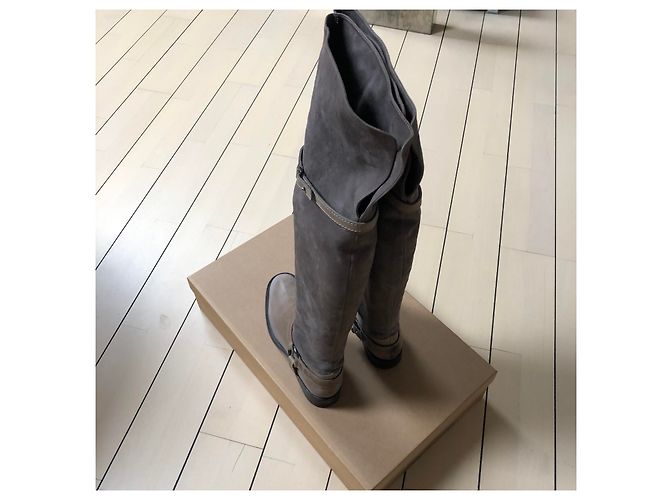 Botas Brunello Cucinelli de piel / nobuck - vista 3