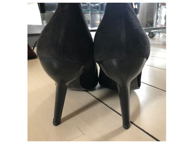 Botines de ante Charles Jourdan Negro - vista 5
