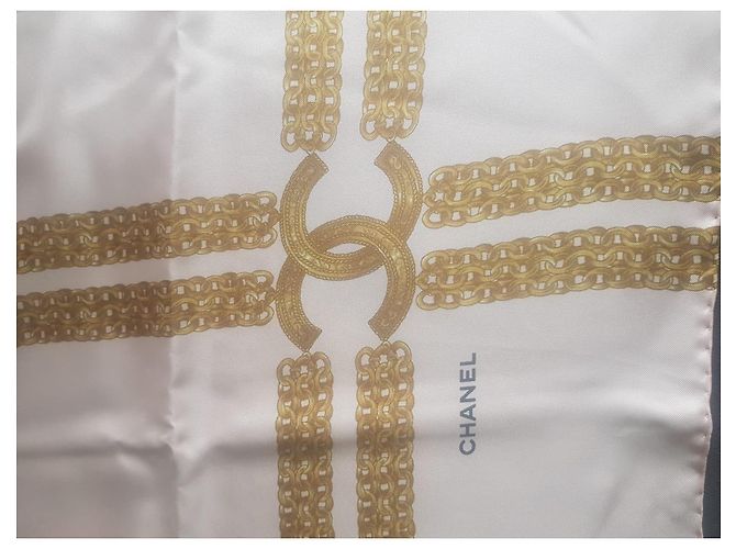 Chanel Lenços de seda Rosa - vista 2
