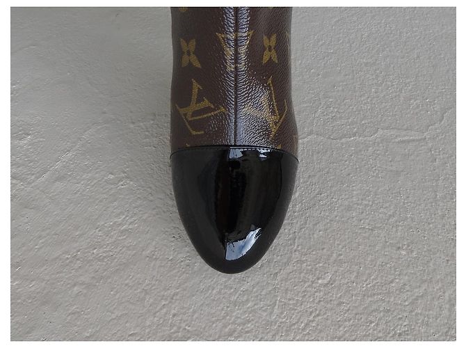 Louis Vuitton Botines Revival 7.5 cm Castaño Negro - vista 5