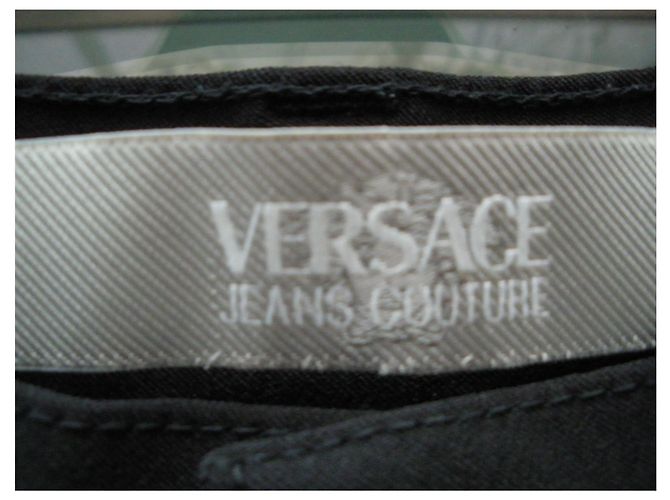 Versace Jeans Couture Hose Schwarz Polyamid - Ansicht 4