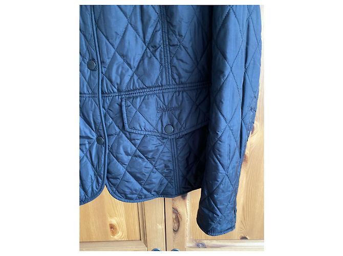 Barbour leichte Steppjacke Schwarz - Ansicht 5