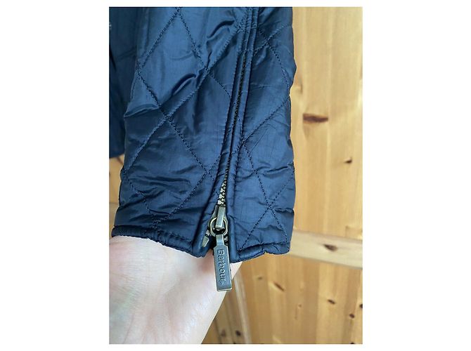 Barbour leichte Steppjacke Schwarz - Ansicht 6