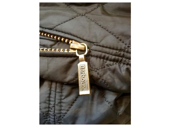 Barbour leichte Steppjacke Schwarz - Ansicht 8