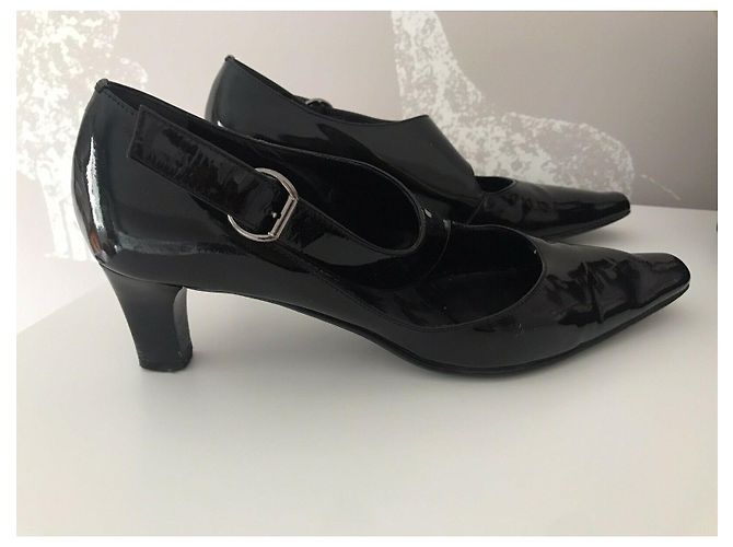Russell & Bromley Mary Jane in vernice nera Nero - vista 2