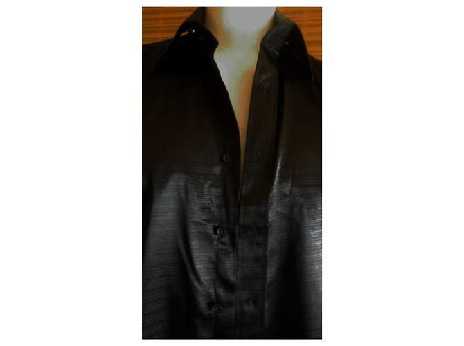 FRANCESCO SMALTO camicia taglia XL perfette condizioni Nero - vista 2