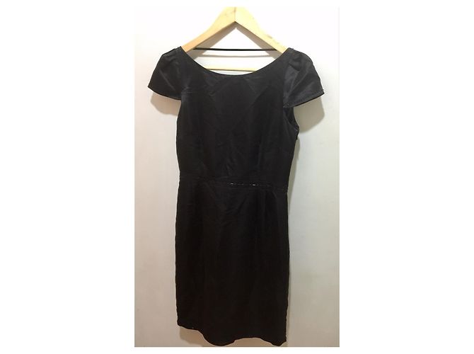 Moschino Cheap And Chic Moschino schwarzes Seidenkleid - Ansicht 5