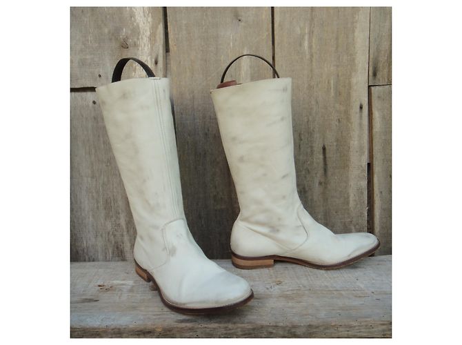 Botas Zadig & Voltaire modelo Phénix p 37 Beige - vista 3
