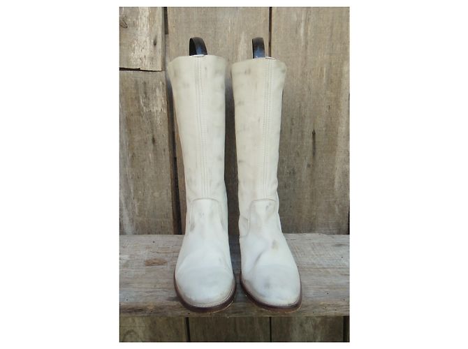 Botas Zadig & Voltaire modelo Phénix p 37 Beige - vista 5