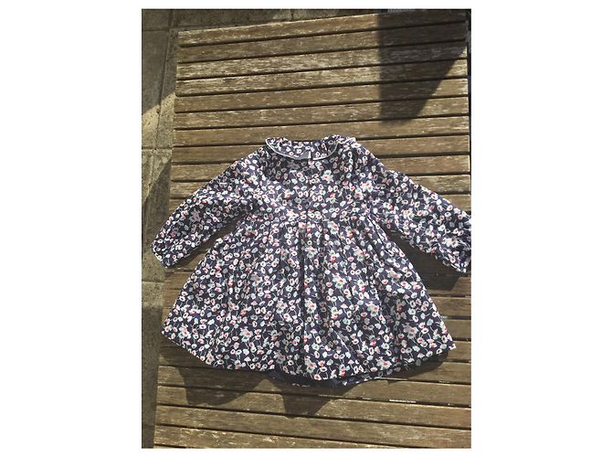 Robe Jacadi Liberty en coton 2 ans - vue 4