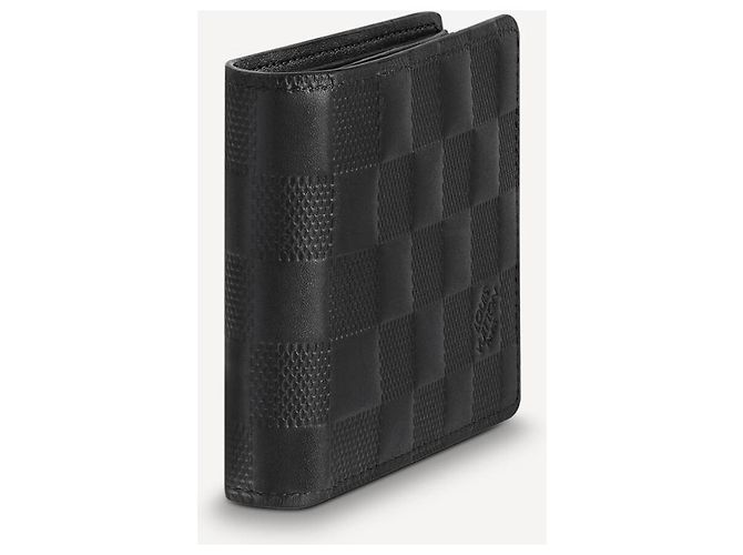 Louis Vuitton Damier Infini Slender Wallet Black Leather - view 2