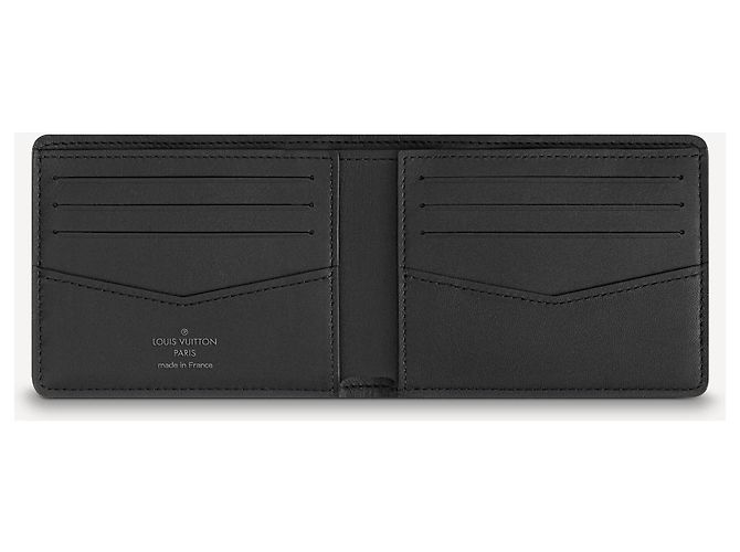 Louis Vuitton Damier Infini Slender Wallet Black Leather - view 3