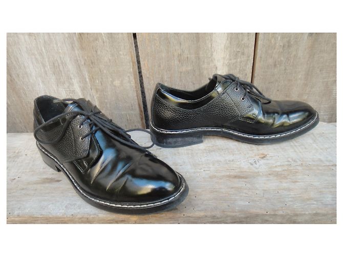 Maison Martin Margiela p derby 36 Nero - vista 4