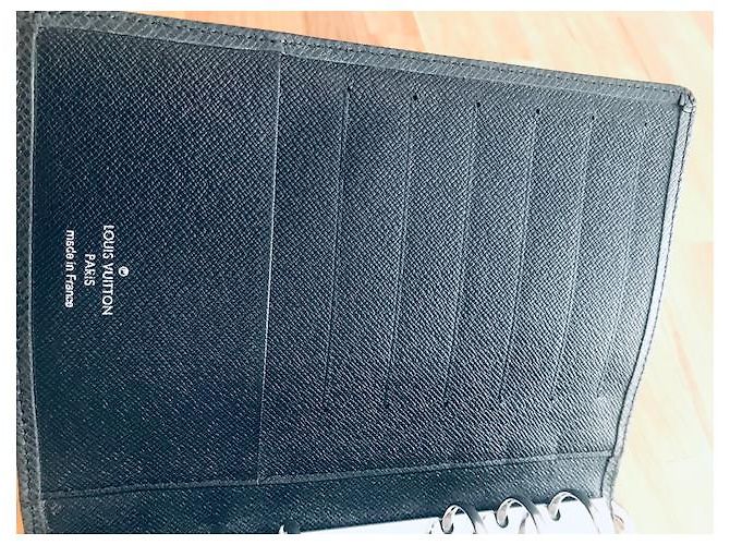 Louis Vuitton Agenda MM cover Black - view 4