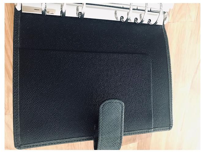 Louis Vuitton Agenda MM cover Black - view 5