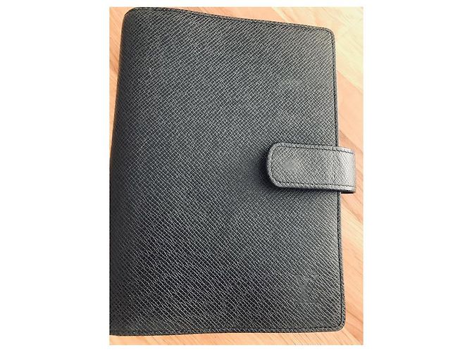 Louis Vuitton Agenda MM cover Black - view 6