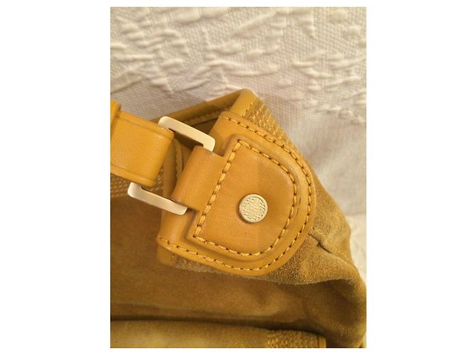 Borsa Cole Haan in camoscio gialla Giallo - vista 3
