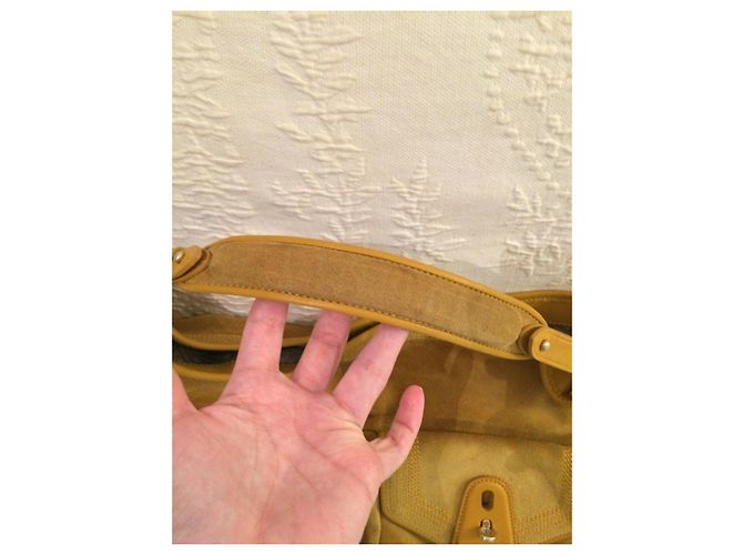 Borsa Cole Haan in camoscio gialla Giallo - vista 4