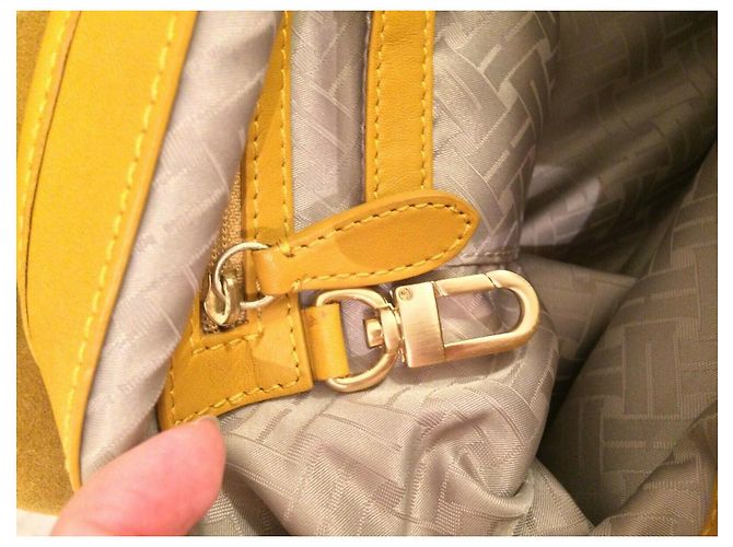 Borsa Cole Haan in camoscio gialla Giallo - vista 8