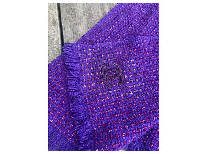 Chanel Lenços Roxo - vista 4