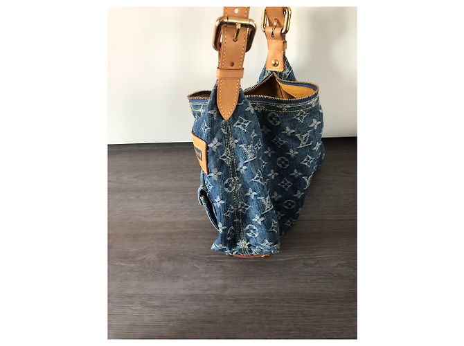 Louis Vuitton Baggy PM Monogram azul vaquero - vista 6