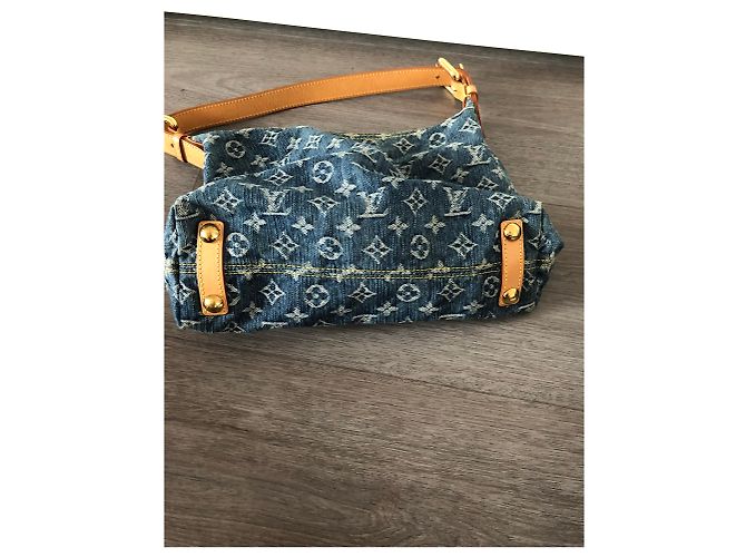 Louis Vuitton Baggy PM Monogram azul vaquero - vista 7