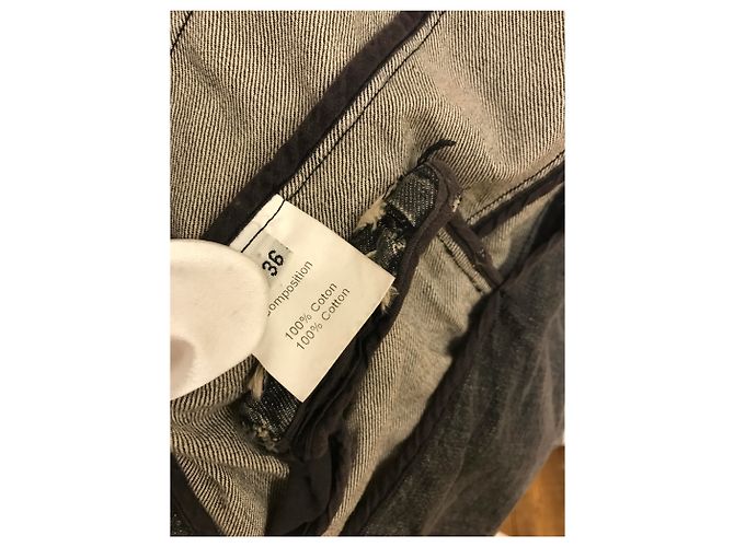 Balmain Jaqueta jeans acolchoada icônica - vista 13