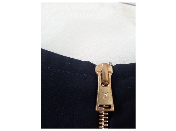 Louis Vuitton Uniforme Trapezkleid Schwarz - Ansicht 4