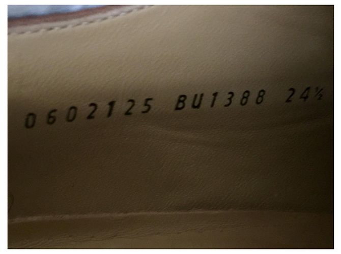 Chaussures à lacets Burberry Marron - vue 7
