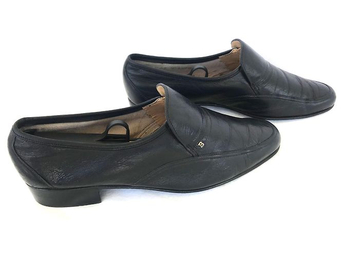 Mocassini Bally Sligo in pelle nera Nero - vista 3