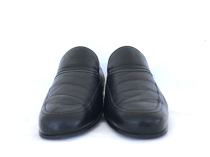 Mocassini Bally Sligo in pelle nera Nero - vista 5