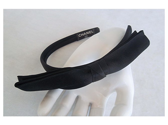 Chanel fascia per capelli Nero - vista 2