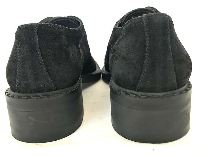 Autre Marque Pal Zileri Scarpe Stringate in Camoscio Nero 42 - vista 5