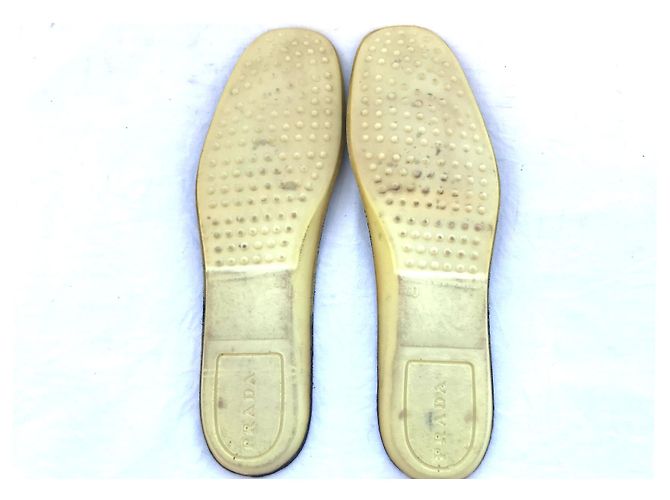 Prada Slipper aus Leder Braun - Ansicht 10