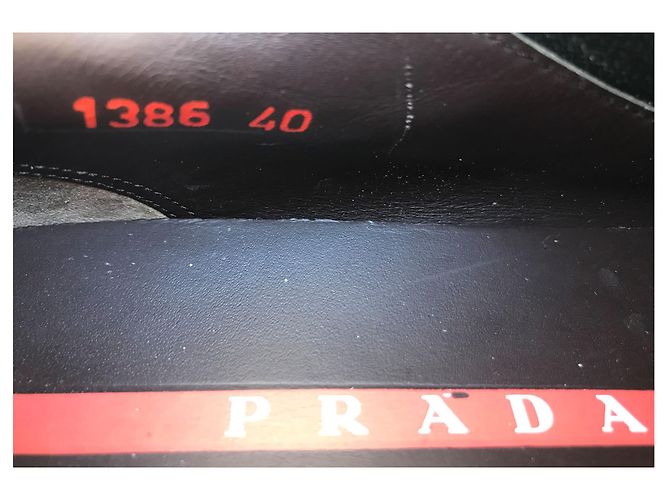 Prada Slipper aus Leder Braun - Ansicht 4
