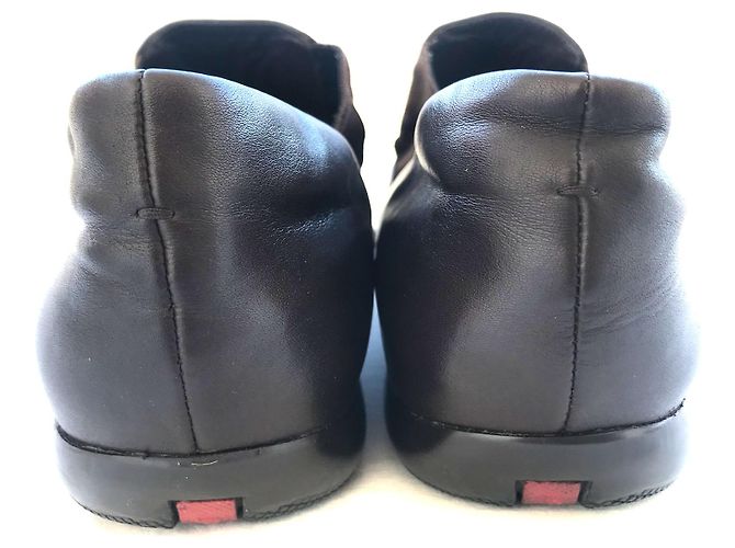 Prada Slipper aus Leder Braun - Ansicht 7