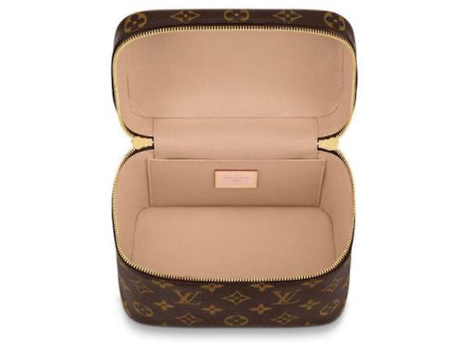 Bolsa de mão Louis Vuitton Nice Mini Monogram Canvas Marrom - vista 3