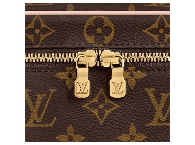 Bolsa de mão Louis Vuitton Nice Mini Monogram Canvas Marrom - vista 4