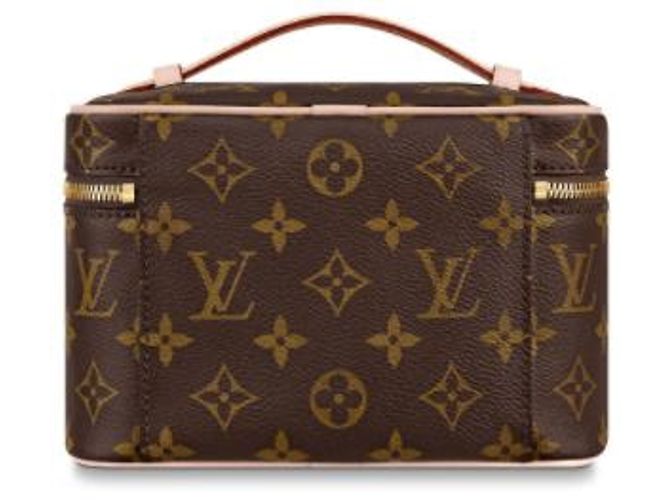 Bolsa de mão Louis Vuitton Nice Mini Monogram Canvas Marrom - vista 5