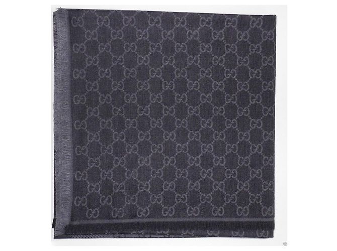 sciarpa gucci antracite nuova - vista 3