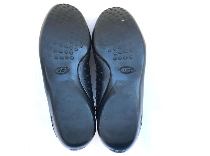 Sneakers Tod's Gommino in pelle nera Nero - vista 10