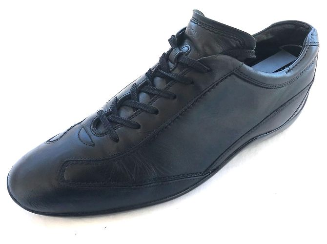 Sneakers Tod's Gommino in pelle nera Nero - vista 2
