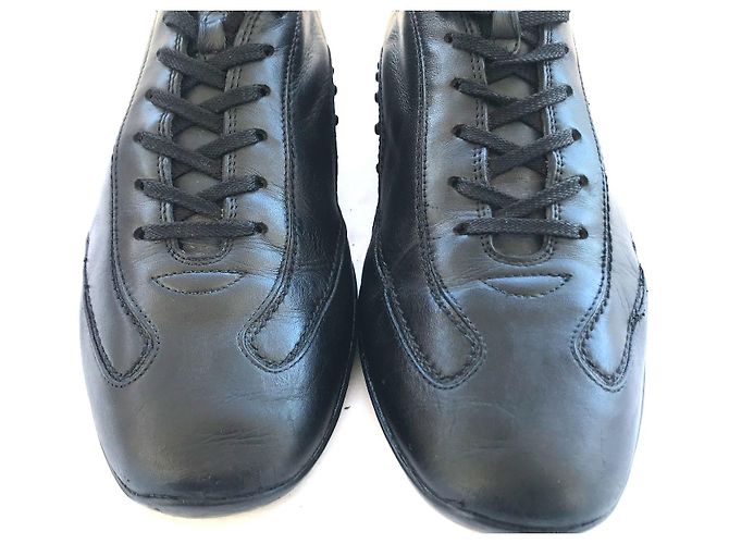 Sneakers Tod's Gommino in pelle nera Nero - vista 9