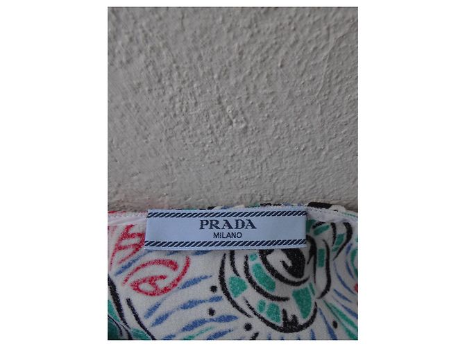 Abito Prada multicolore in viscosa - vista 14