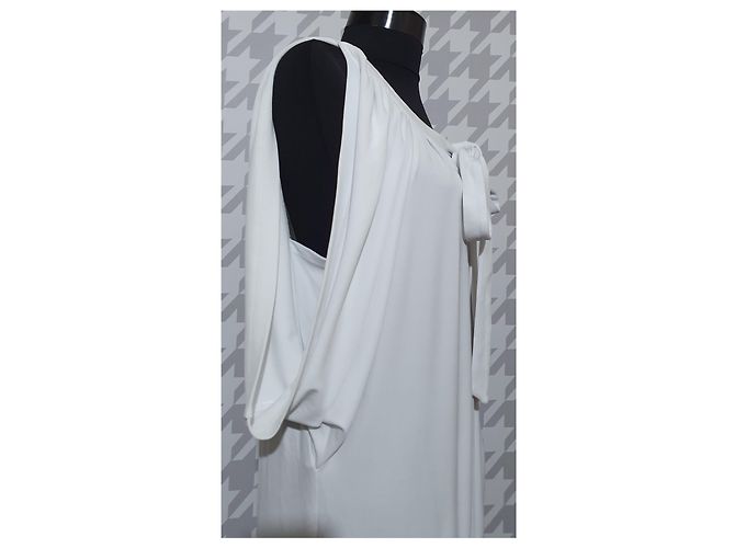 Autre Marque Gio 'Guerreri Tunika Kleid Weiß Größe 42 - Ansicht 3
