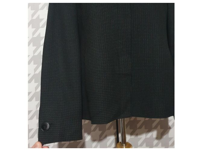Blazer Max Mara Negro Algodón Viscosa - vista 4