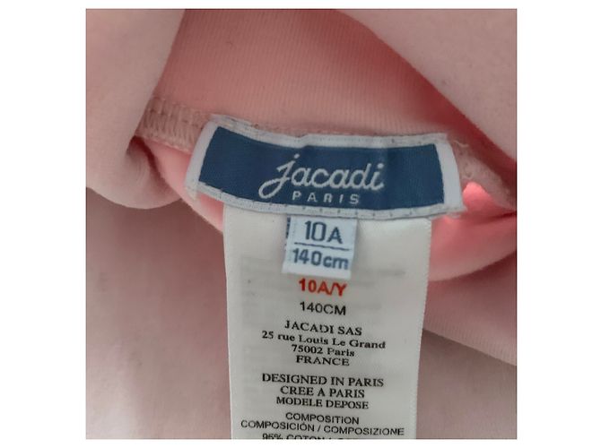 Jacadi Rosa Stretchoberteil aus Baumwolle Pink - Ansicht 4