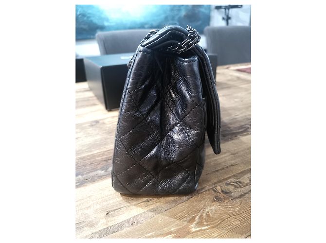 Chanel 2.55 Reissue 227 borsa classica Nero - vista 12
