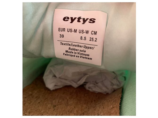 Autre Marque Baskets à plateforme EYTYS Vert clair - vue 7