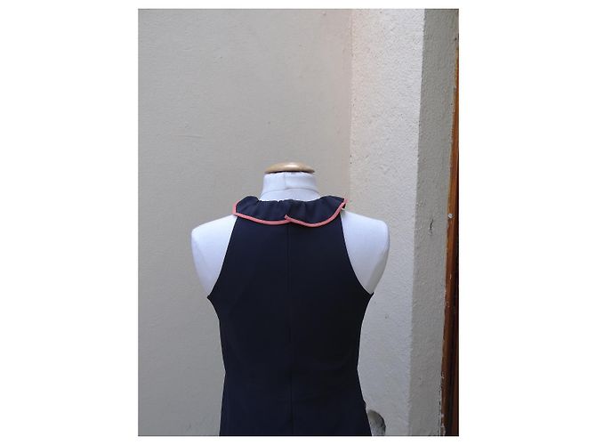 Chloé Kleid marineblau aus Viskose Größe 36 - Ansicht 10